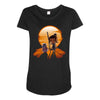 jakku sunset Maternity Scoop Neck T-shirt