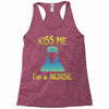 kiss a nurse Racerback Tank
