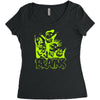 brain squad Women's Triblend Scoop T-shirt