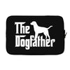 the dogfather labrador retriever white Laptop sleeve