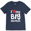 I Love My Big Brother V-Neck Tee