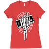 never game over Ladies Fitted T-Shirt