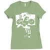 darth vader with boom box Ladies Fitted T-Shirt
