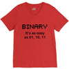 binary V-Neck Tee