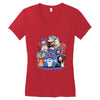 creatures spirits and friends Women's V-Neck T-Shirt