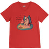 Let's Go Camping V-Neck Tee