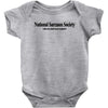 national sarcasm society funny t shirt college Baby Onesie