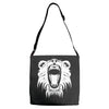 lion head roaring Adjustable Strap Totes