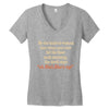 devil Women's V-Neck T-Shirt