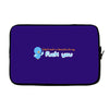 i dont need 140 characters to say fuck you Laptop sleeve