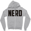 nerd (3) Zipper Hoodie