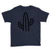 minimalistic cactus Youth Tee