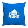 summit or plummet Throw Pillow