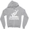 buck wear food poops Zipper Hoodie