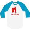job well done batle royal gaming 3/4 Sleeve Shirt