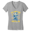 work out time Women's V-Neck T-Shirt