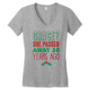 grace.. Women's V-Neck T-Shirt