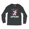 september born unicorns Long Sleeve Shirts