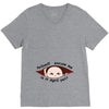 April Peeking Out Asian Baby Boy V-Neck Tee
