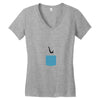 Yes, You Can Dive Women's V-Neck T-Shirt