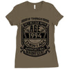 If Things Better 1994 Age Approach Magnificent Ladies Fitted T-Shirt