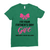 I'm Your Father's Day Gift Mom Says You're Welcome Baby Girl Ladies Fitted T-Shirt