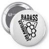 badass la Pin-back button