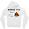 best friends forever Zipper Hoodie