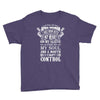 I Am An April Woman Youth Tee