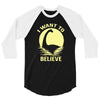 believe in nessie 3/4 Sleeve Shirt