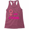 Women's March We are Strong Racerback Tank