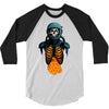 space skull 3/4 Sleeve Shirt