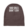 bad girls dont cry halter top crop Baby Beanies