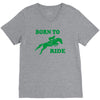 born to ride horse riding pony horse V-Neck Tee