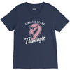 single flamingle V-Neck Tee