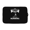 who loves running Laptop sleeve