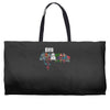 and that how i saved the world Weekender Totes