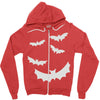 flying bats Zipper Hoodie