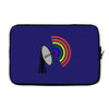 gaydar gay rainbow radar Laptop sleeve