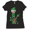 organic pirate Ladies Fitted T-Shirt