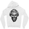 hipter skull Zipper Hoodie