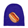hotdogs on a bun Baby Beanies