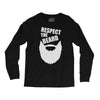 respect the beard (2) Long Sleeve Shirts