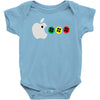 apple mac man Baby Onesie