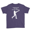 alternatives to war play cricket batting anti war stencil tour Youth Tee