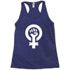 feminist human rights justice activist Racerback Tank