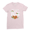 all i want for christmas is pizza Ladies Fitted T-Shirt