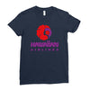 stylish retro hawaiian airlines Ladies Fitted T-Shirt