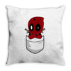 Deadpool Pocket Throw Pillow