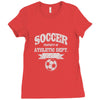 soccer! Ladies Fitted T-Shirt